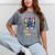 Sarcastic Little MISS SMARTY PANTS Graduation Alumni Game On Mineral Wash Tshirts Mineral Gray