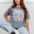 Second Grade Graduation Shirt Straight Outta 2nd Grade Mineral Wash Tshirts Mineral Gray