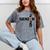 Senior 2020 Football Graduation Shirt Mineral Wash Tshirts Mineral Gray