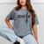 Senior 2021 Lacrosse Sticks And Ball Graduation Mineral Wash Tshirts Mineral Gray