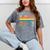 Senior 2023 Retro Class Of 2023 Seniors Graduation 23 Mineral Wash Tshirts Mineral Gray