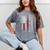 Senior 2026 American Flag Shirt USA Graduation Class Of 2026 Mineral Wash Tshirts Mineral Gray