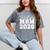 Senior 2026 Wrestling Mom Proud Senior 2026 Mom Graduation Mineral Wash Tshirts Mineral Gray