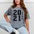 Senior Class Of 2021 Graduation High School College Mineral Wash Tshirts Mineral Gray