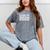 Senior Class Of 2022 Mom Graduation Mineral Wash Tshirts Mineral Gray