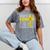 Senior Class Of 2023 Sunflower Graduation Seniors 23 Mineral Wash Tshirts Mineral Gray