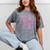Senior Class Of 2026 Coquette Bow Graduation 2026 Girl Women Mineral Wash Tshirts Mineral Gray