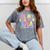 In My Senior Era Mom Class Of 2025 Senior 2025 Graduation Mineral Wash Tshirts Mineral Gray