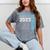 Senior Graduation Class Of 2023 Cute Senior 2023 Mineral Wash Tshirts Mineral Gray