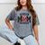 Senior Mom 2025 Cheer Mama Class Of 2025 Graduation Mineral Wash Tshirts Mineral Gray
