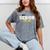 Senior Mom 2026 Class Of 2026 Graduation 26 Family Matching Mineral Wash Tshirts Mineral Gray