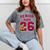 Senior Mom 2026 Proud Senior Mom Class Of 26 For Graduation Mineral Wash Tshirts Mineral Gray