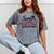 Senior Mom 2027 Class Of 2027 Graduation Proud Senior Mother Mineral Wash Tshirts Mineral Gray