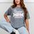 Senior Mom Class Of 2026 Baseball Mom Graduation Mineral Wash Tshirts Mineral Gray