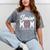 Senior Mom Class Of 2026 Graduation Mineral Wash Tshirts Mineral Gray