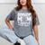 Senior Mom Squad Baseball Class Of 2023 Graduation Mineral Wash Tshirts Mineral Gray