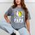 Senior Papa Class Of 2026 Baseball Softball Graduation Heart Mineral Wash Tshirts Mineral Gray