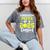 Senior Poppa 2025 Tennis Class Of 2025 Graduation Mineral Wash Tshirts Mineral Gray
