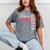 Senior Sister Class Of 2026 Proud Big Sis Graduation Family Mineral Wash Tshirts Mineral Gray