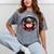 Serene Music Enthusiast With Headphones Introvert Cute Boy Mineral Wash Tshirts Mineral Gray