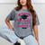 She Believed She Could So She Mastered It Graduation Mineral Wash Tshirts Mineral Gray