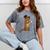 SmileteesGrad Cute Sea Otter Graduation T-Shirt Mineral Wash Tshirts Mineral Gray