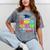 So Long Kindergarten Graduation 2025 Graduate 1st Grade Mineral Wash Tshirts Mineral Gray