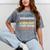 So Long Kindergarten Preschool Graduation First Grade Mineral Wash Tshirts Mineral Gray