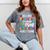So Long Preschool Kindergarten Here I Come Graduation Mineral Wash Tshirts Mineral Gray