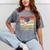 My Stepmom Mastered It Master's Degree Graduation Vintage Mineral Wash Tshirts Mineral Gray