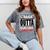 Straight Outta High School Class Of 2023 Graduation Mineral Wash Tshirts Mineral Gray