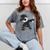 Student Graduation 2022 Panda Football Boys Girls Teenager Mineral Wash Tshirts Mineral Gray