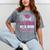 Super Proud Little Cousin Of 2025 Graduate Graduation Family Premium Tri-Blend Mineral Wash Tshirts Mineral Gray