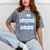Super Proud Spouse Of 2025 Graduate Senior Graduation Family Mineral Wash Tshirts Mineral Gray