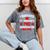 I Survived My Husband's PHD Dissertation Graduation Mineral Wash Tshirts Mineral Gray