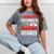 I Survived My Mom's Nursing Degree Graduation Day 2026 Mineral Wash Tshirts Mineral Gray