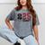 Swimming Senior Night Swimming Senior 2025 Graduation 59 Mineral Wash Tshirts Mineral Gray