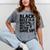 Taekwondo Belt Club Graduation Mineral Wash Tshirts Mineral Gray