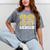 Twenty 2026 Class Of 26 Seniors Back To School Graduation Mineral Wash Tshirts Mineral Gray