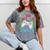 VIDEO GAMER Graduation Student Teacher Last Day School Kids Mineral Wash Tshirts Mineral Gray