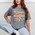 Vintage 1970 Birthday Retro Style 70's Born Nostalgia Outfit Mineral Wash Tshirts Mineral Gray