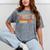 Vintage 1970 Birthday Retro Style 70's Born Nostalgia Party Premium Tri-Blend Mineral Wash Tshirts Mineral Gray