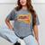 Vintage Class Of 1976 Bicentennial Graduation Year Mineral Wash Tshirts Mineral Gray