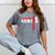 Volleyball Senior Night Volleyball Senior 2025 Graduation 5 Mineral Wash Tshirts Mineral Gray