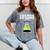 I Wanna Go Home Introvert UFO UAP Flying Saucer Trippy Alien Mineral Wash Tshirts Mineral Gray