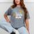 My Wife Phinished PhD Graduation Family Matching Mineral Wash Tshirts Mineral Gray