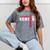 Wrestling Senior Night Wrestling Senior 2026 Graduation 13 Mineral Wash Tshirts Mineral Gray