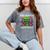 Y2K Home DJ Quarantine Nostalgia Boombox Party Mineral Wash Tshirts Mineral Gray