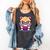Adorable Book Lover Persian Cat With Reading Glasses Cute Comfort Colors Tank Top Pepper
