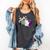 Asexual Book Lover LGBT Reading Pride Ace Flag Daisy Comfort Colors Tank Top Pepper